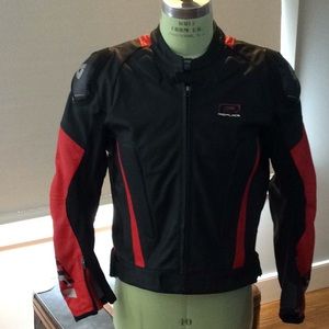 Revitt Replica Leather Motorcycle Jacket. Like New